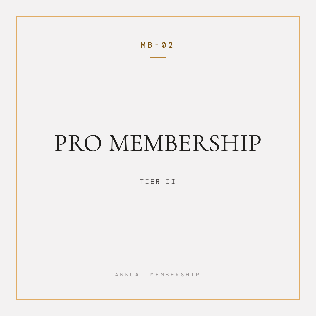 Pro Membership